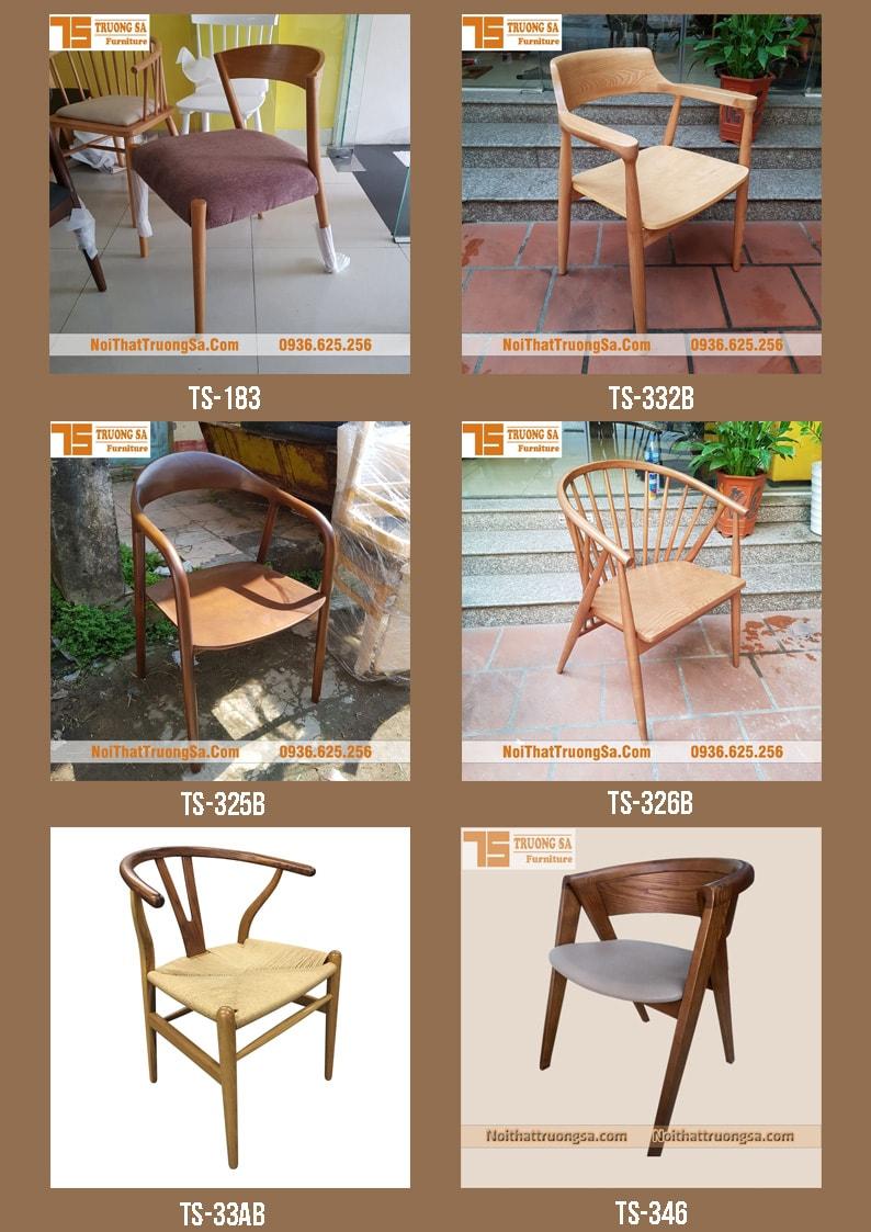 Các mẫu bàn ghế cafe đẹp bằng gỗ xu hướng 2020