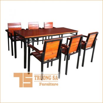 bàn ghế nhà hàng TS410