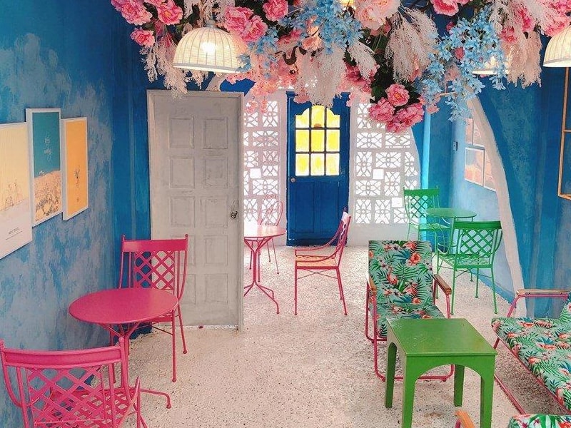 màu sơn quán cafe đẹp